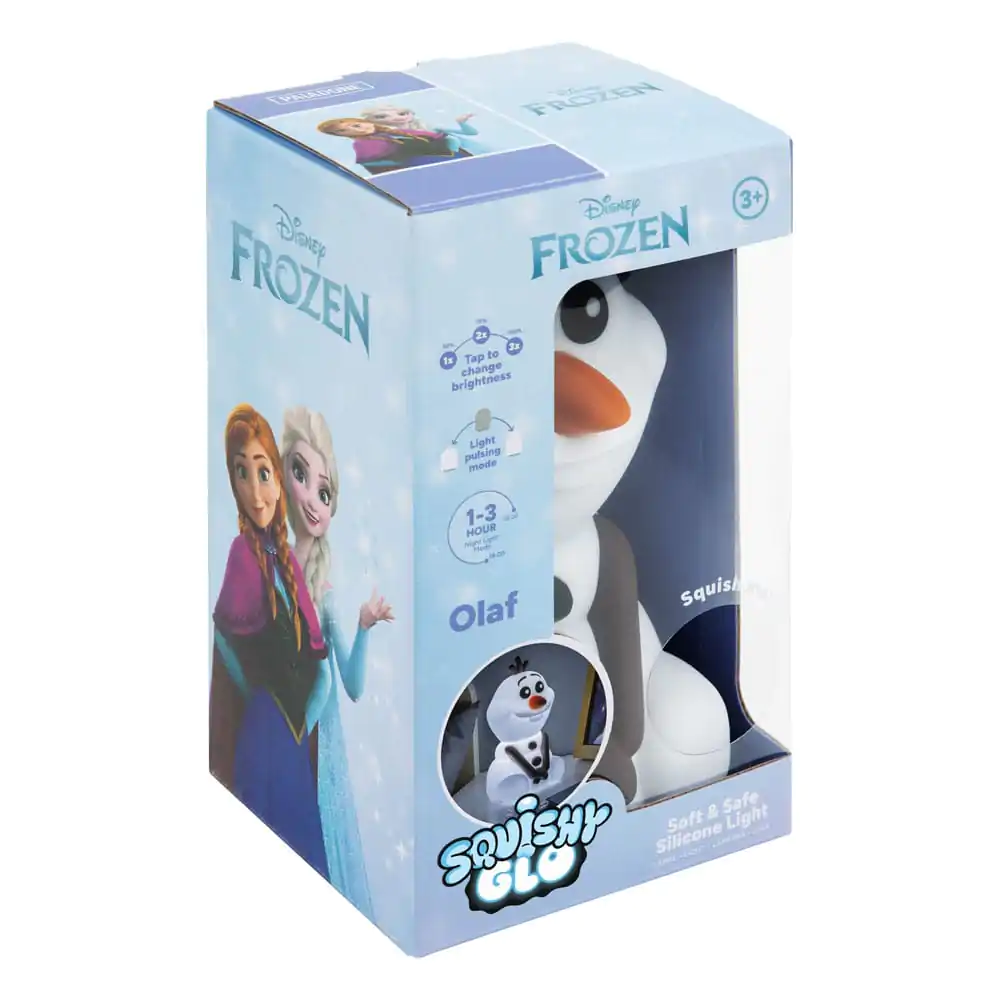 Frozen Squishy Glo Silicon Light Olaf 15 cm fotografii produktu