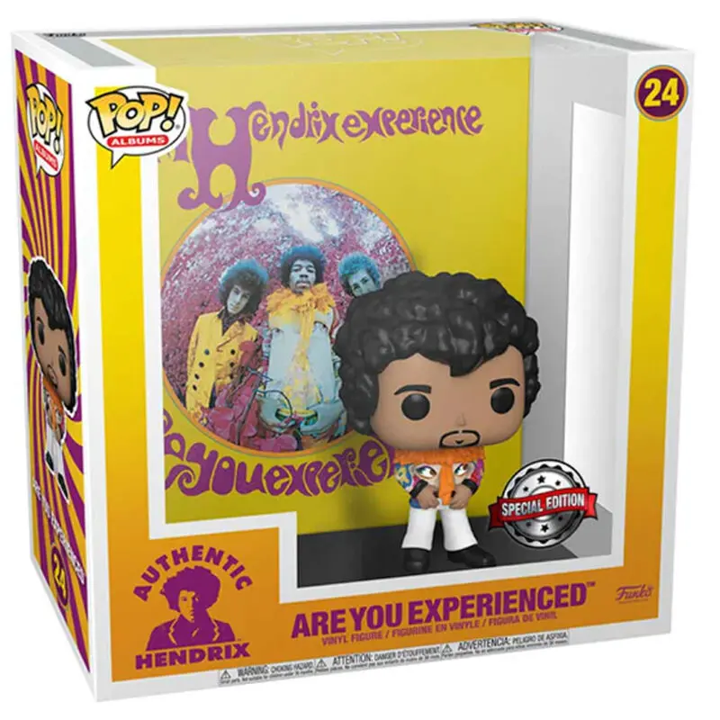 Jimi Hendrix POP! Alba Vinylová figurka Are You Experienced Special Edition 9 cm fotografii produktu