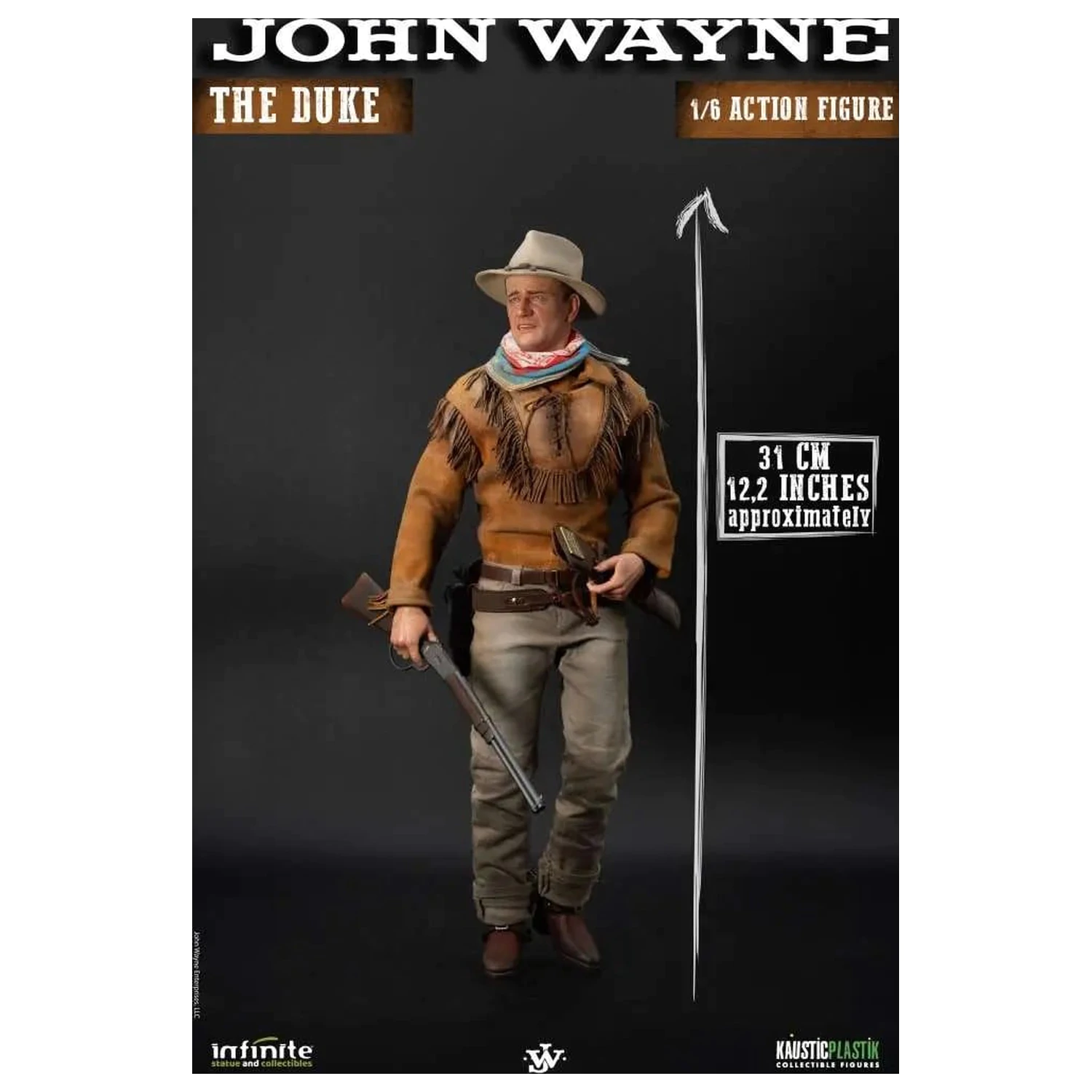 JOHN WAYNE The Duke Figurka 1/6 Standardní verze 31 cm fotografii produktu
