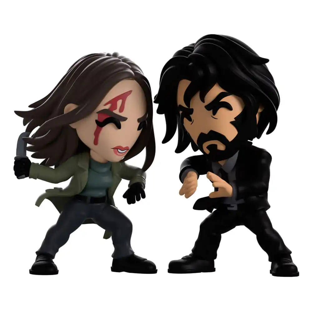 John Wick: Ballerina Vinylové figurky 2-balení Ballerina & John Wick 11 cm fotografii produktu