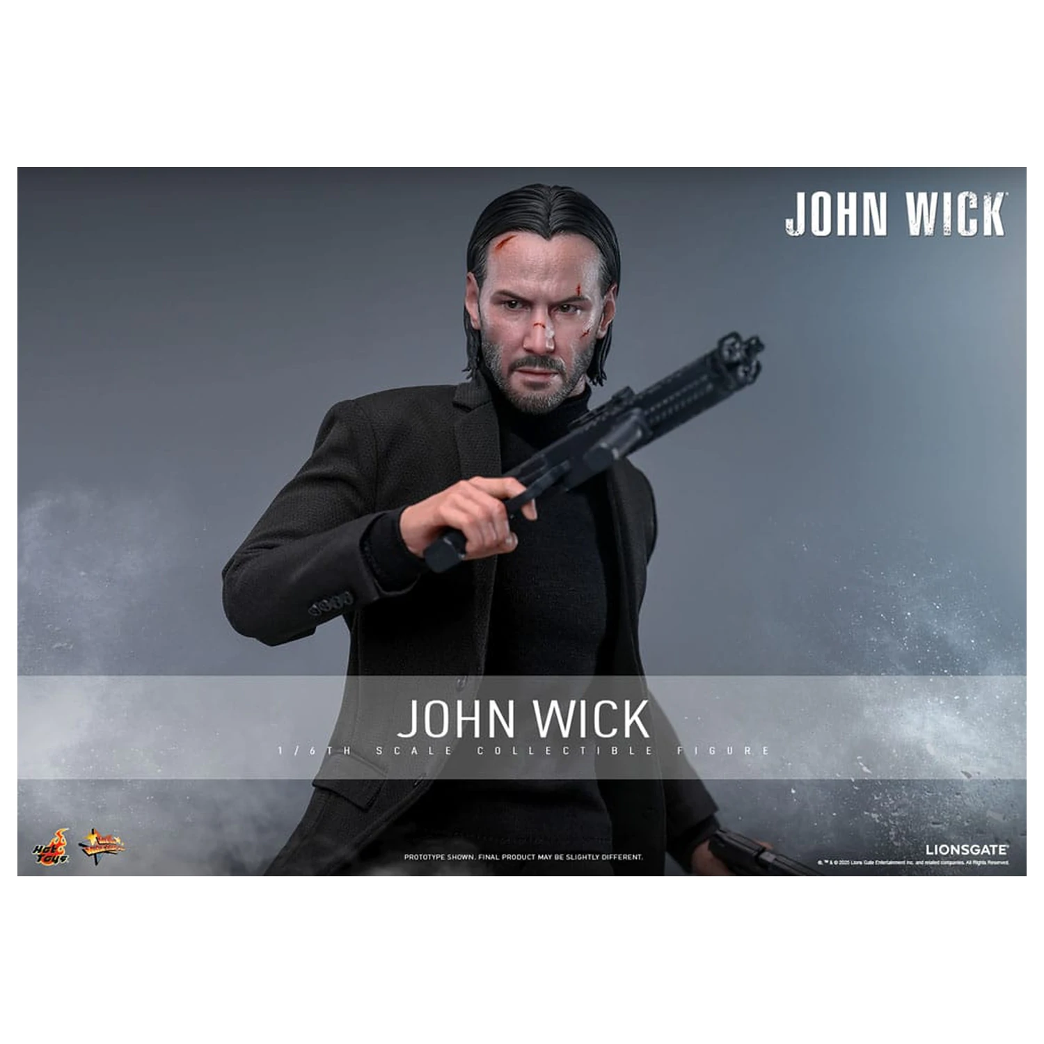 John Wick Movie Masterpiece Akční figurka 1/6 John Wick 31 cm fotografii produktu