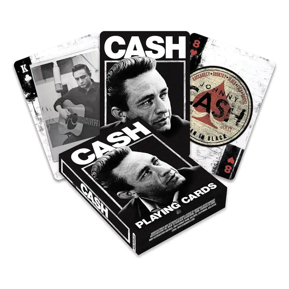 Hrací karty Johnny Cash fotografii produktu