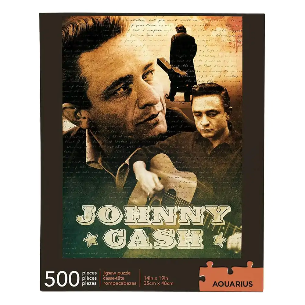 Johnny Cash Skládačka (500 dílků) fotografii produktu