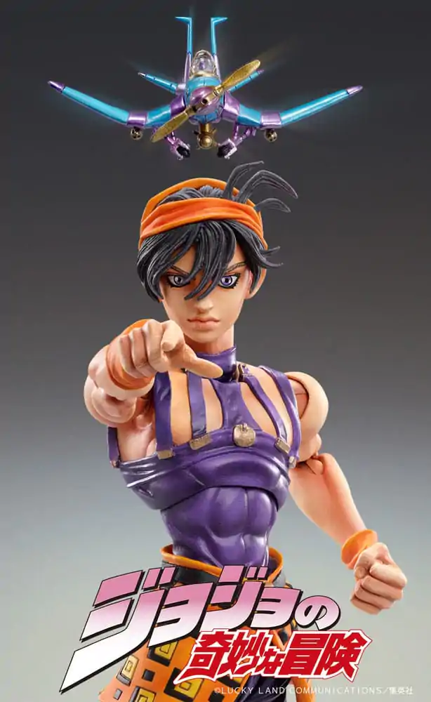 JoJo&#039;s Bizarre Adventure Part 5: Golden Wind Akční figurka Chozokado Narancia Ghirga &amp; As 15 cm fotografii produktu