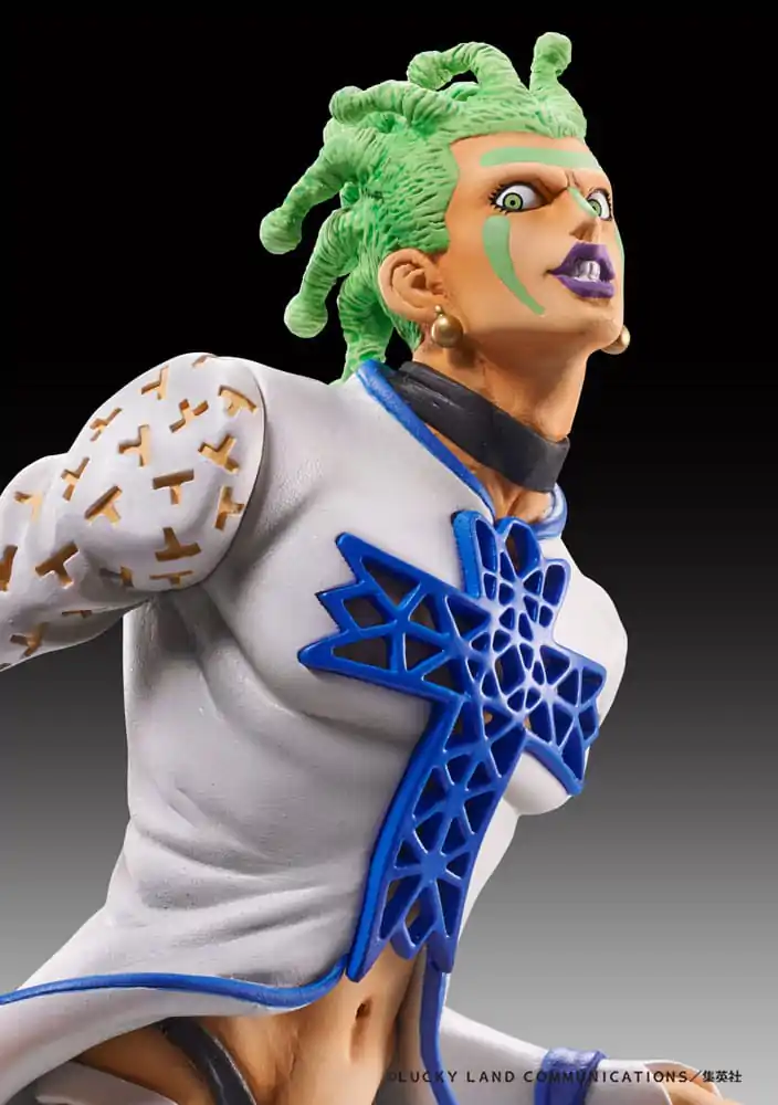 JoJo's Bizarre Adventure Part 5 Golden Wind Statue Legend PVC Socha Cioccolata 17 cm fotografii produktu