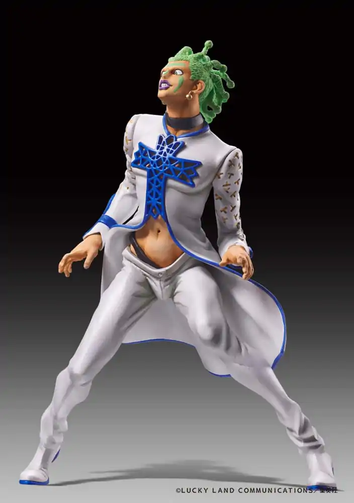 JoJo's Bizarre Adventure Part 5 Golden Wind Statue Legend PVC Socha Cioccolata 17 cm fotografii produktu