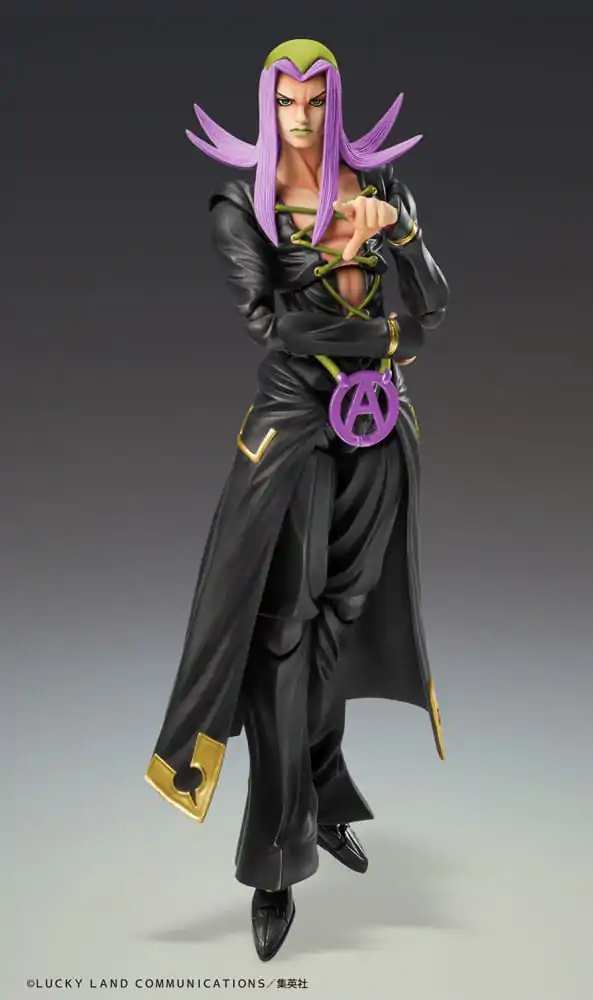 JoJo's Bizarre Adventure Part 5 Super Action Akční figurka Chozokado Leone Abbacchio Black Ver. 16 cm fotografii produktu