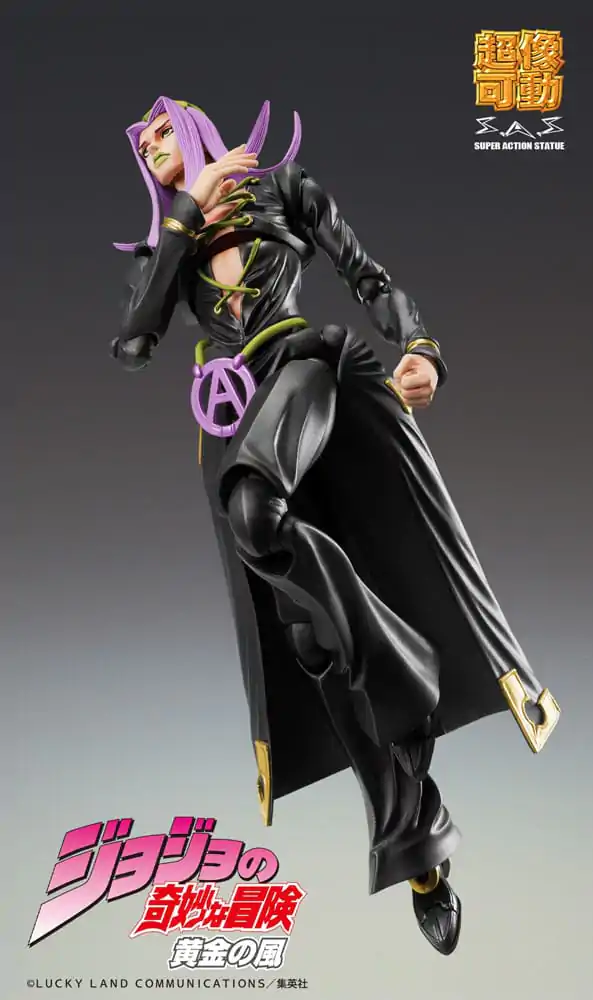 JoJo's Bizarre Adventure Part 5 Super Action Akční figurka Chozokado Leone Abbacchio Black Ver. 16 cm fotografii produktu