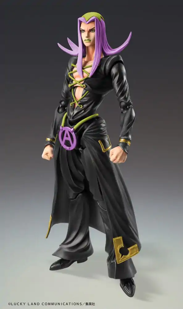 JoJo's Bizarre Adventure Part 5 Super Action Akční figurka Chozokado Leone Abbacchio Black Ver. 16 cm fotografii produktu