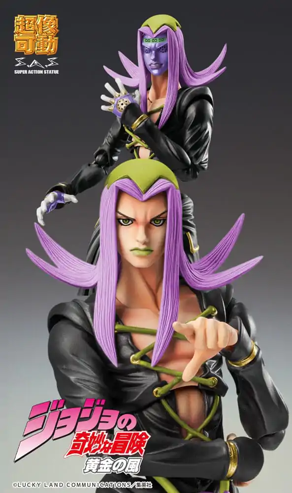 JoJo's Bizarre Adventure Part 5 Super Action Akční figurka Chozokado Leone Abbacchio Black Ver. 16 cm fotografii produktu