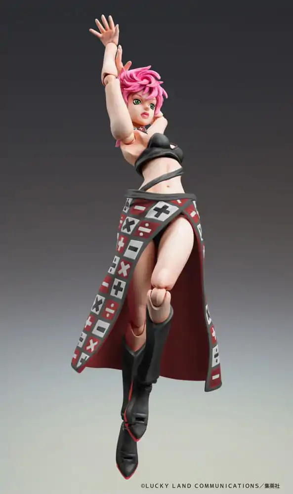 JoJo's Bizarre Adventure Part 5 Super Action akční figurka Chozokado Trish Una Black Ver. 15 cm fotografii produktu