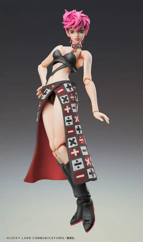JoJo's Bizarre Adventure Part 5 Super Action akční figurka Chozokado Trish Una Black Ver. 15 cm fotografii produktu