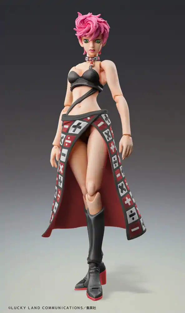JoJo's Bizarre Adventure Part 5 Super Action akční figurka Chozokado Trish Una Black Ver. 15 cm fotografii produktu