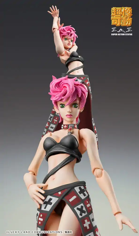 JoJo's Bizarre Adventure Part 5 Super Action akční figurka Chozokado Trish Una Black Ver. 15 cm fotografii produktu