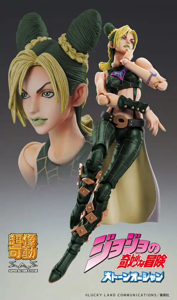 JoJo's Bizarre Adventure Part 6 Stone Ocean Super Action Akční figurka Chozokado Jolyne Cujoh Third 15 cm fotografii produktu