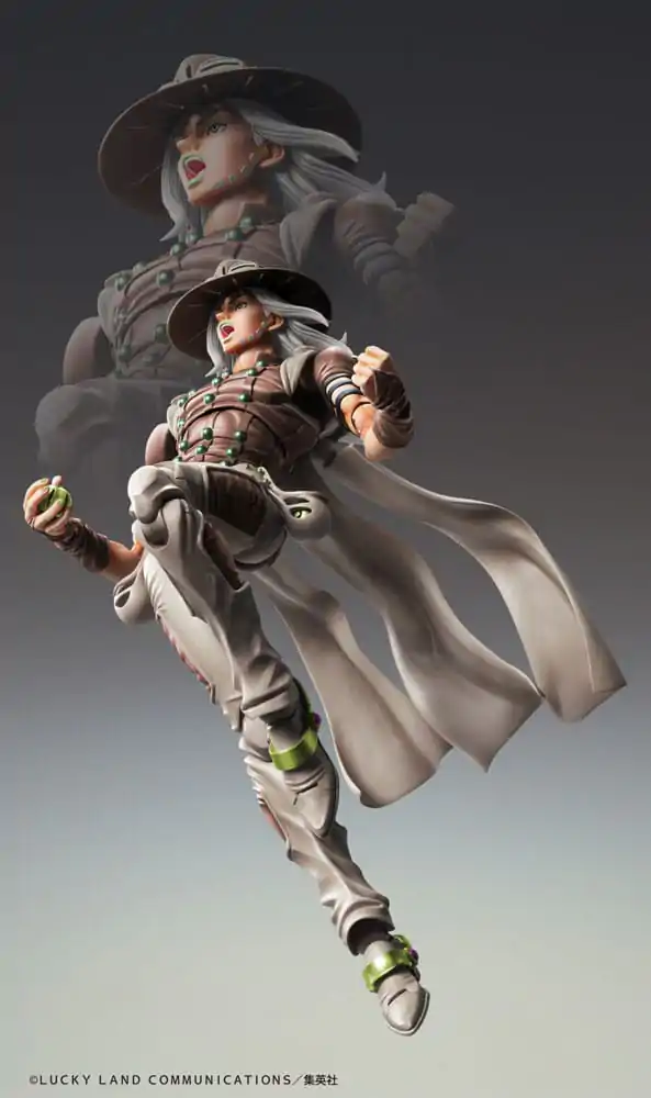 JoJo's Bizarre Adventure Part7 Steel Ball Run Super Action akční figurka Chozokado Gyro Zeppeli Third 16 cm fotografii produktu