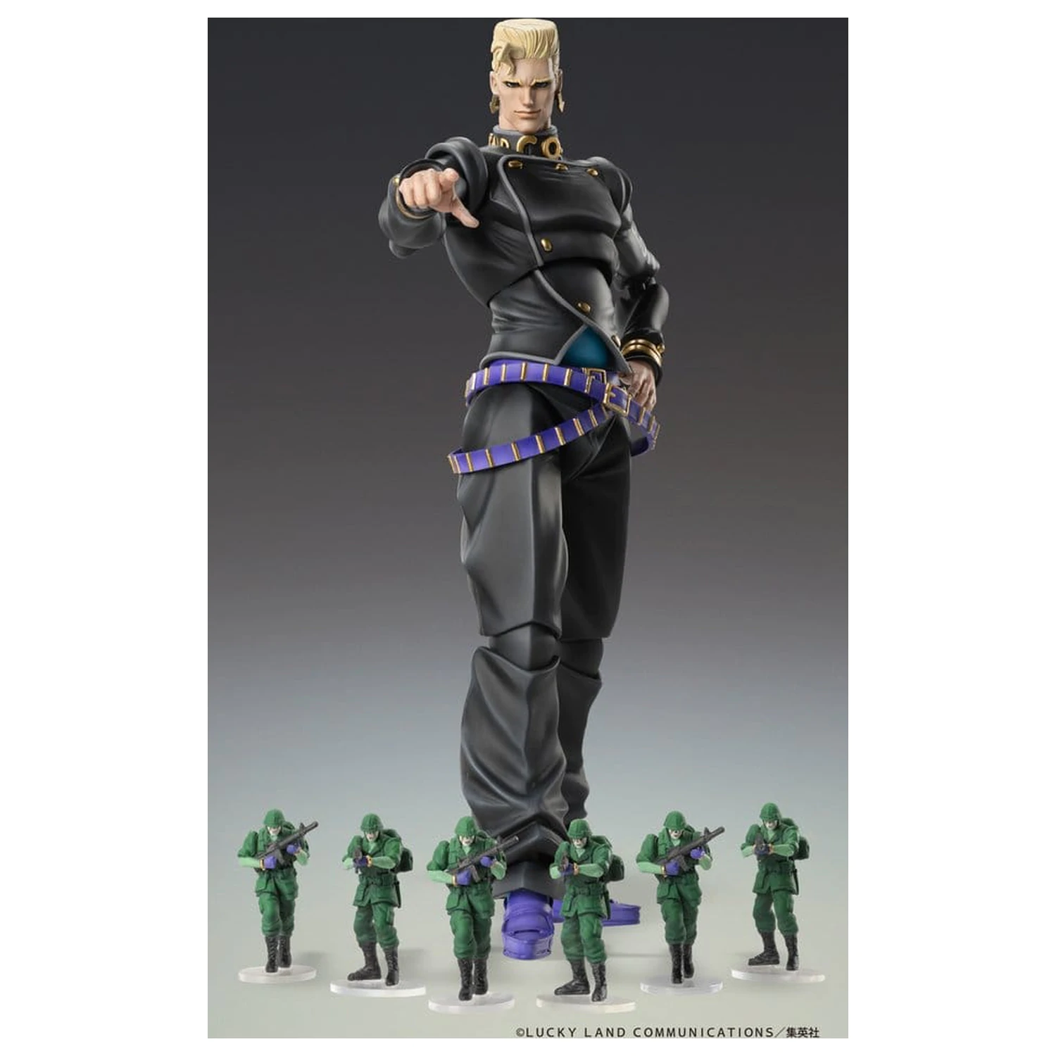 JoJo's Bizarre Adventure: Diamond Is Unbreakable Akční figurka Chozokado Keicho Nijimura & Bad Company 17 cm fotografii produktu