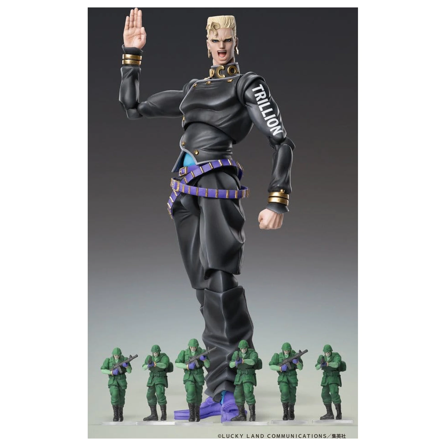 JoJo's Bizarre Adventure: Diamond Is Unbreakable Akční figurka Chozokado Keicho Nijimura & Bad Company 17 cm fotografii produktu