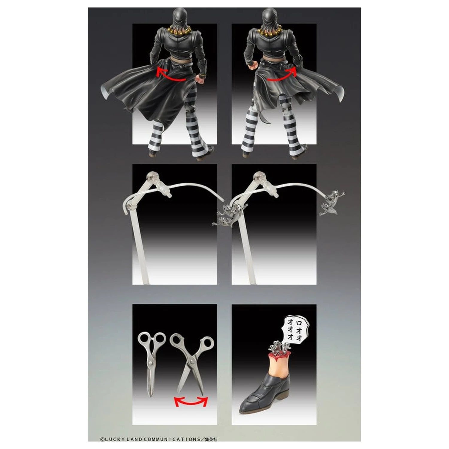 JoJo's Bizarre Adventure: Golden Wind akční figurka Risotto Nero 16 cm fotografii produktu