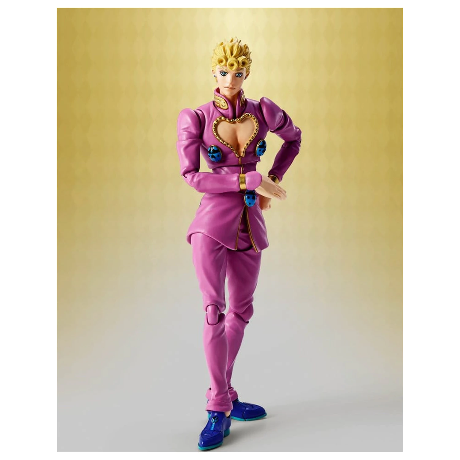 JoJo's Bizarre Adventure: Golden Wind S.H.Figuarts akční figurka Giorno Giovanna 16 cm fotografii produktu