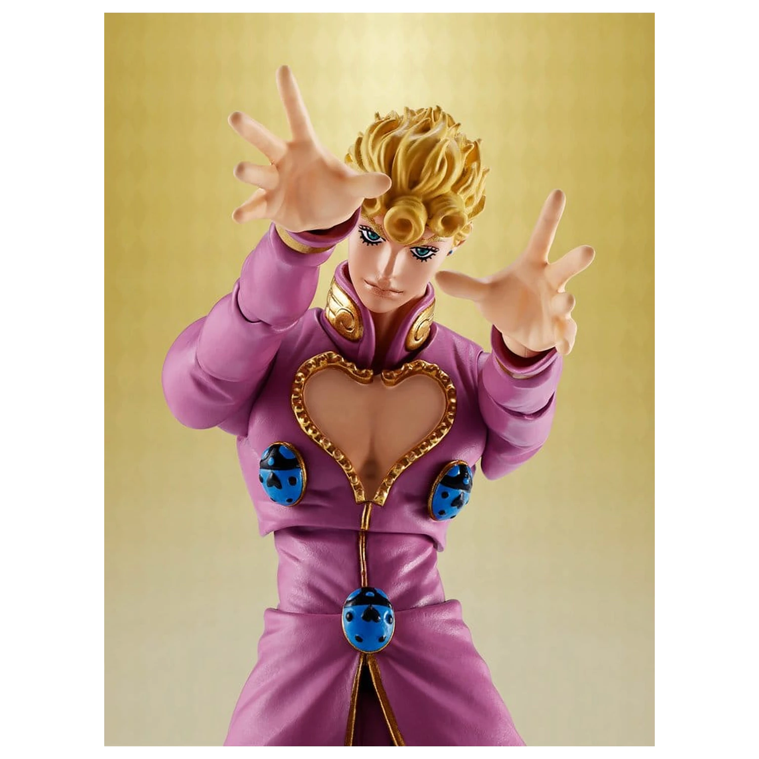 JoJo's Bizarre Adventure: Golden Wind S.H.Figuarts akční figurka Giorno Giovanna 16 cm fotografii produktu
