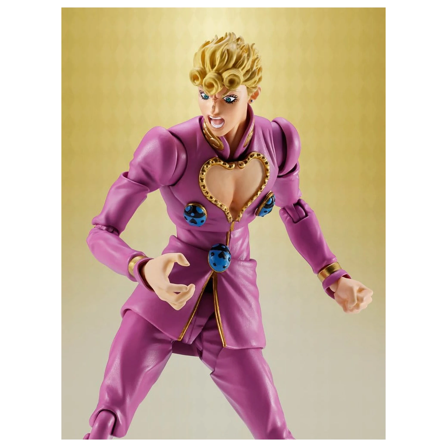 JoJo's Bizarre Adventure: Golden Wind S.H.Figuarts akční figurka Giorno Giovanna 16 cm fotografii produktu