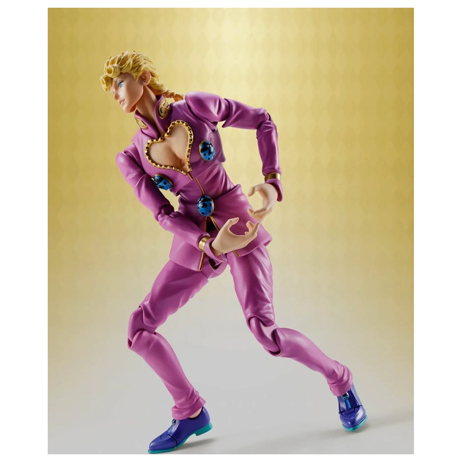 JoJo's Bizarre Adventure: Golden Wind S.H.Figuarts akční figurka Giorno Giovanna 16 cm fotografii produktu