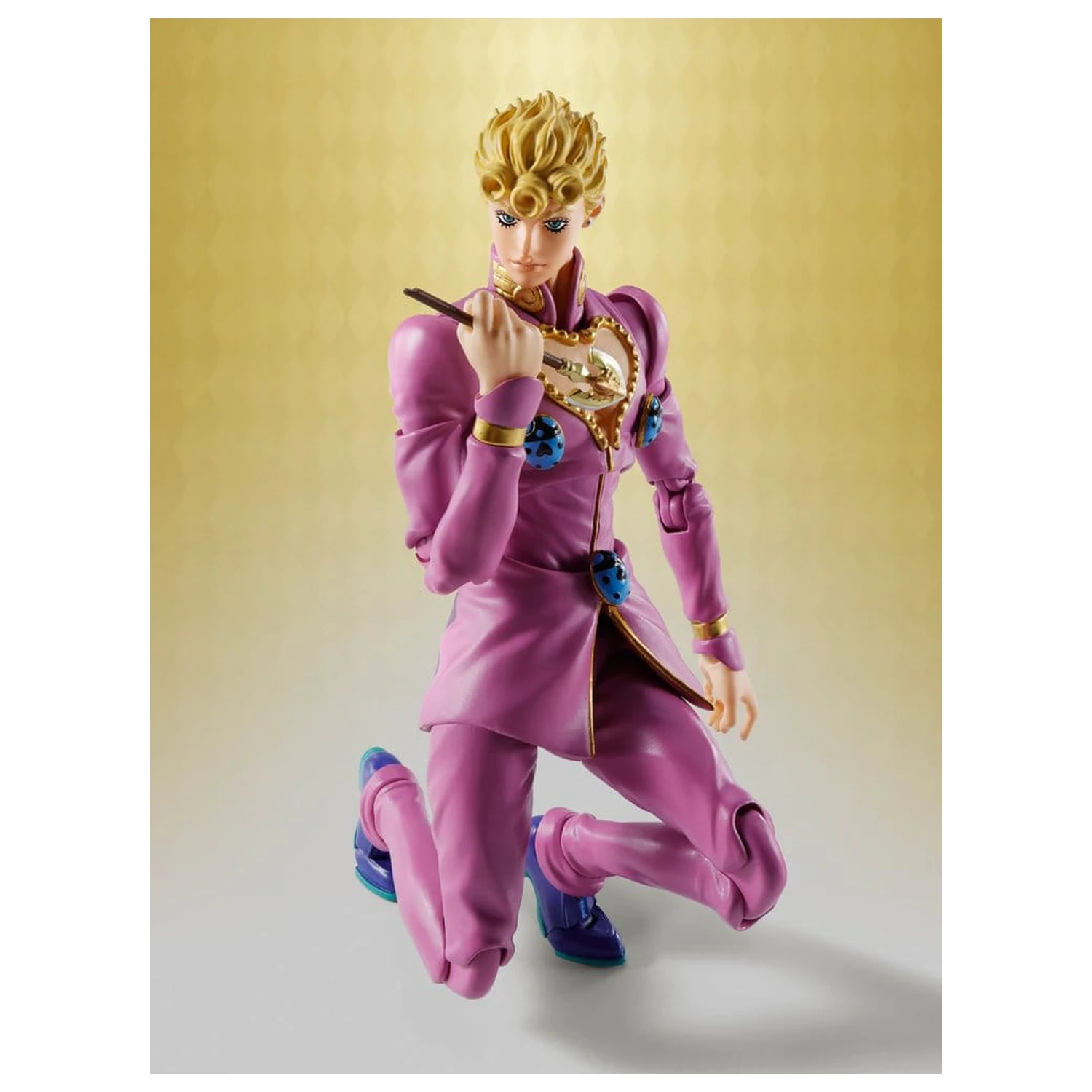JoJo's Bizarre Adventure: Golden Wind S.H.Figuarts akční figurka Giorno Giovanna 16 cm fotografii produktu