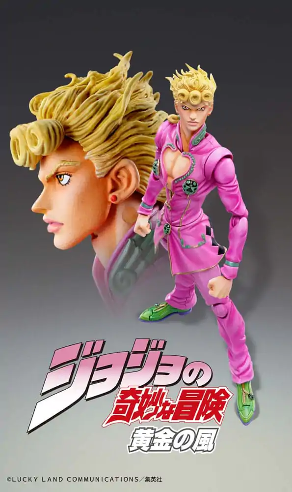 JoJo's Bizarre Adventure Part 5: Golden Wind Akční figurka Chozokado Giorno Giovanna (3. vydání) 15 cm fotografii produktu