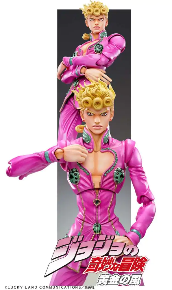 JoJo's Bizarre Adventure Part 5: Golden Wind Akční figurka Chozokado Giorno Giovanna (3. vydání) 15 cm fotografii produktu