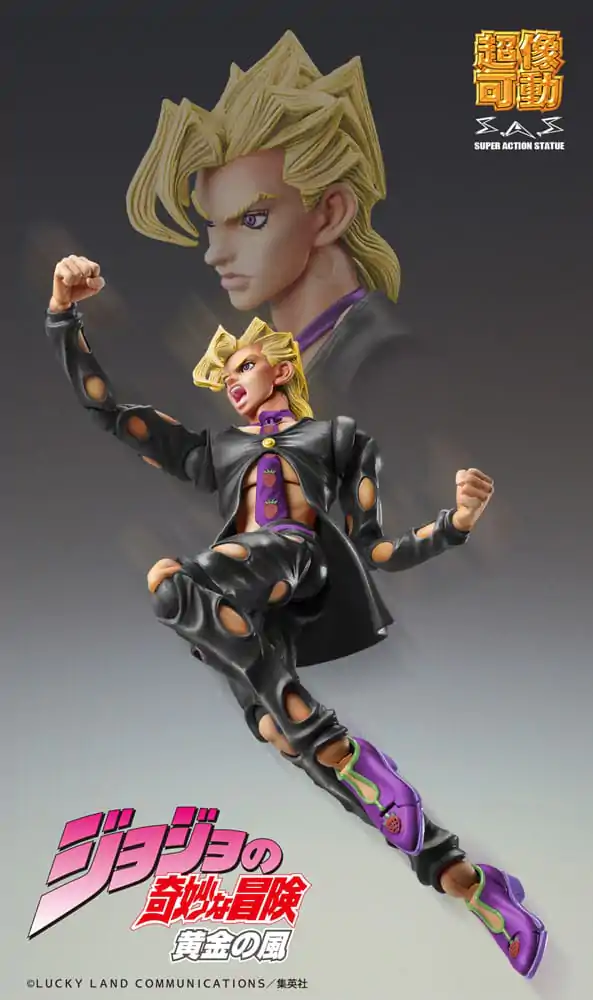 JoJo's Bizarre Adventure Part 5: Golden Wind akční figurka Chozokado (Pannacotta Fugo Ver. Black) 15 cm fotografii produktu