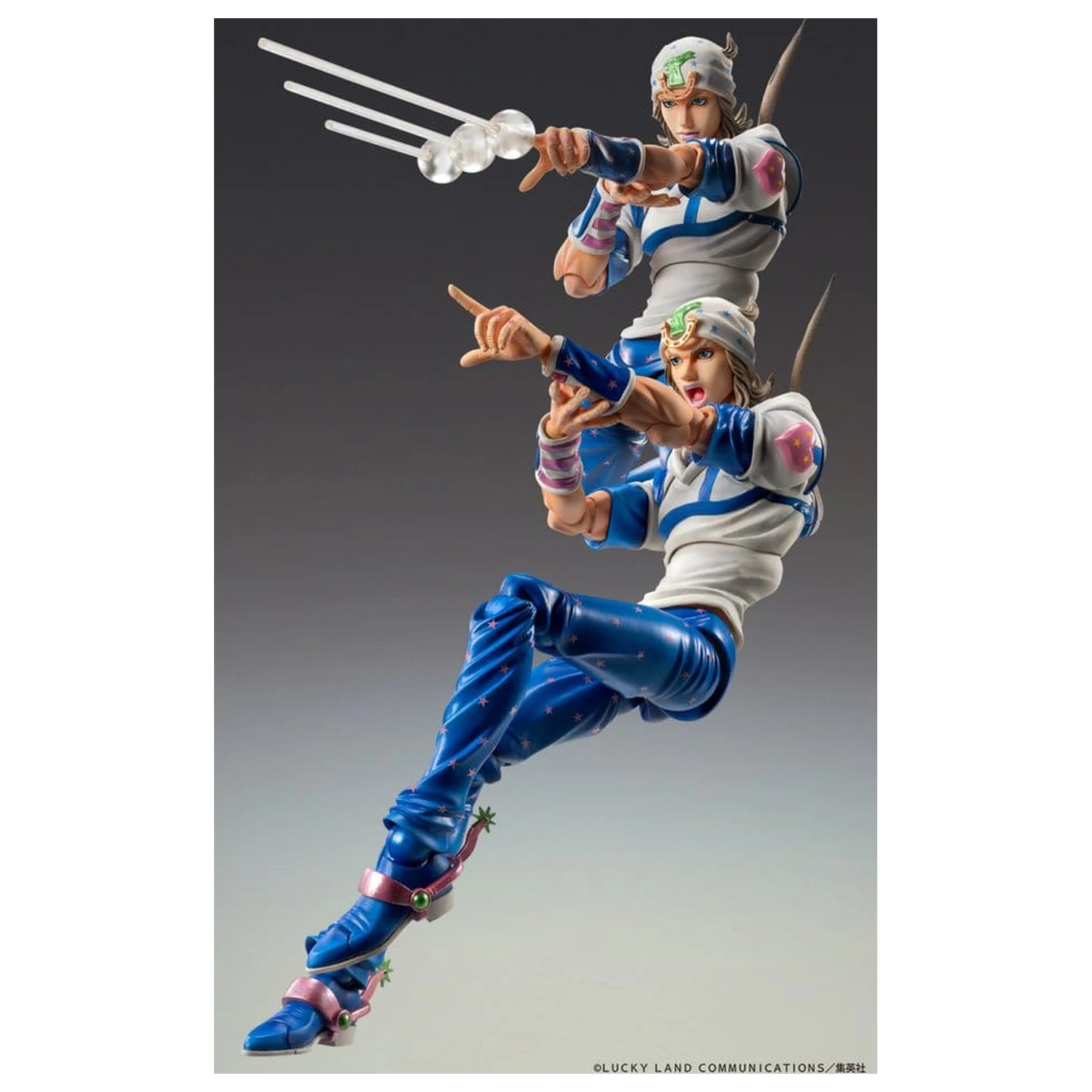 JoJo's Bizarre Adventure Part 7: Steel Ball Run Super Chozokado akční figurka Johnny Joestar 15 cm fotografii produktu