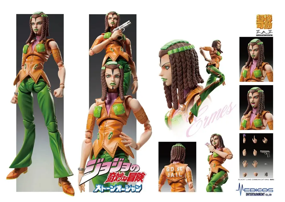 JoJo's Bizarre Adventure Part3 Super Akční Akční Figurka Chozokado (E Costello) 15 cm fotografii produktu