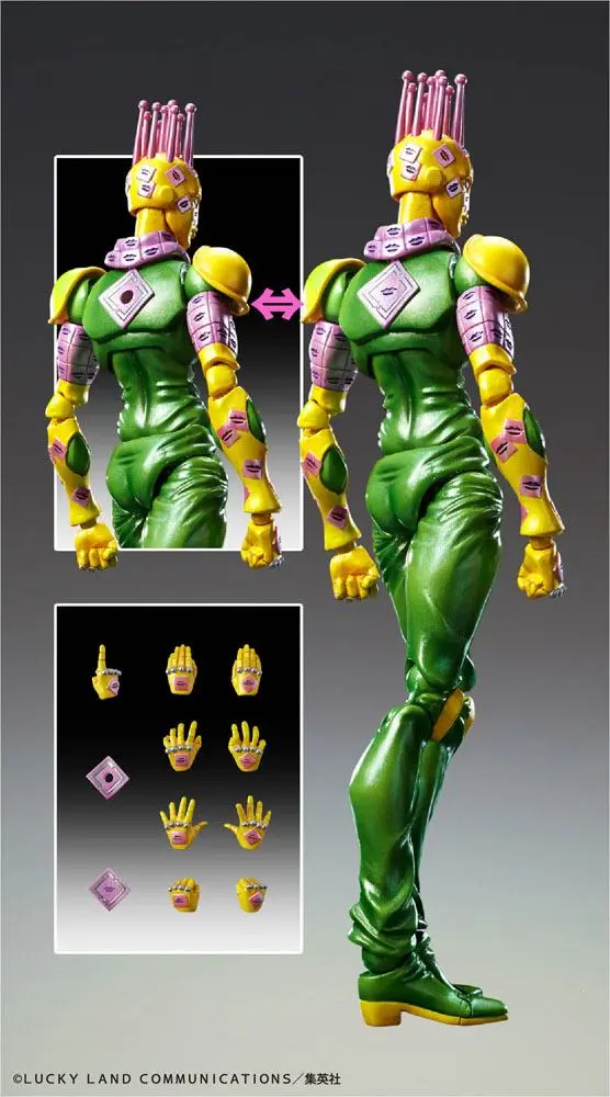 JoJo's Bizarre Adventure Part3 Super Action akční figurka Chozokado (Kiss) 15 cm fotografii produktu