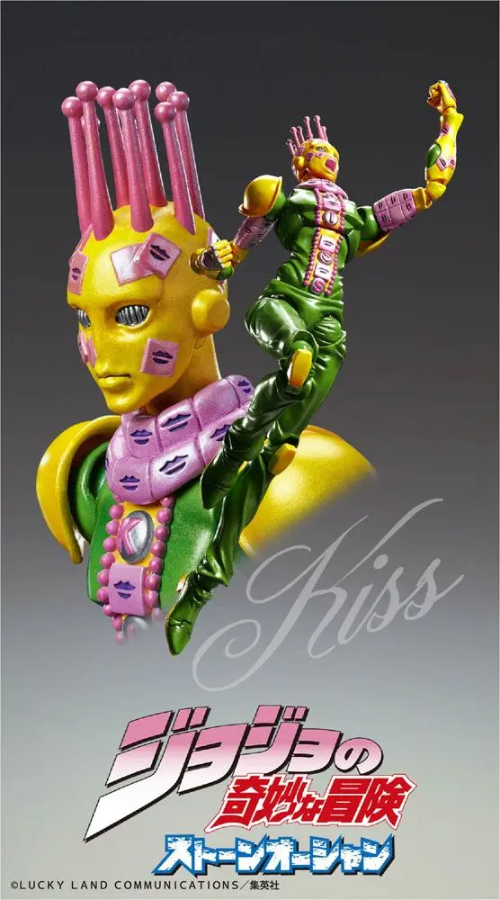 JoJo's Bizarre Adventure Part3 Super Action akční figurka Chozokado (Kiss) 15 cm fotografii produktu