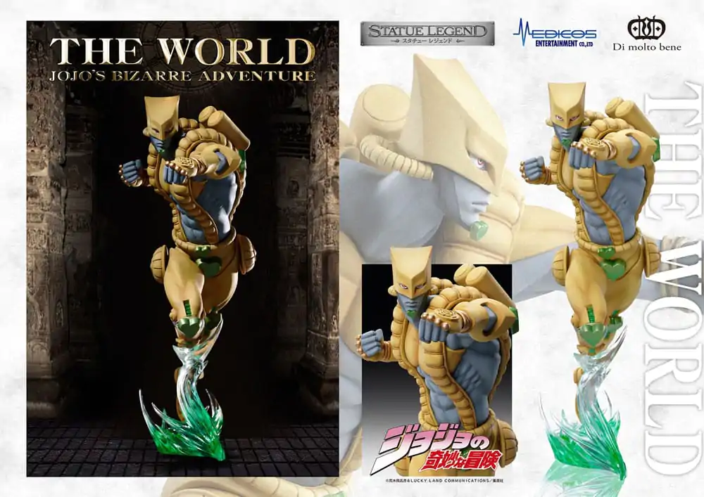 JoJo's Bizarre Adventure Part3 Statue Legend PVC socha The World 16 cm (re-run) fotografii produktu