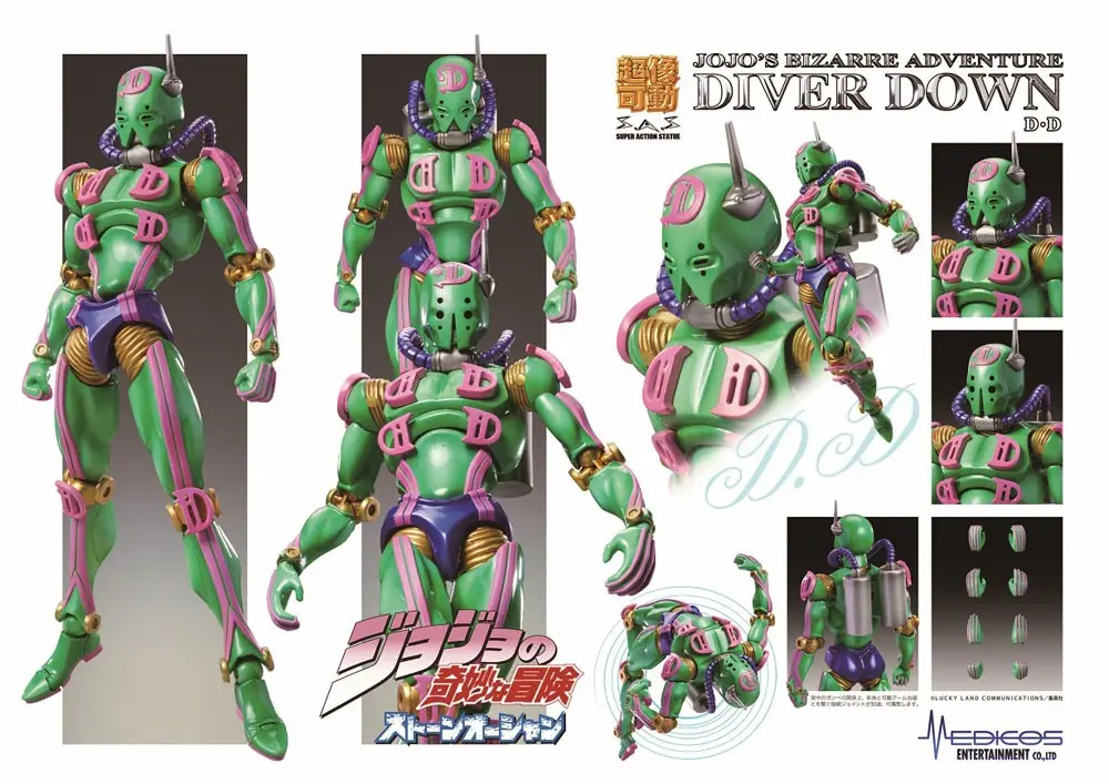 JoJo's Bizarre Adventure Part6 Stone Ocean akční figurka Chozokado (D D) 16 cm fotografii produktu