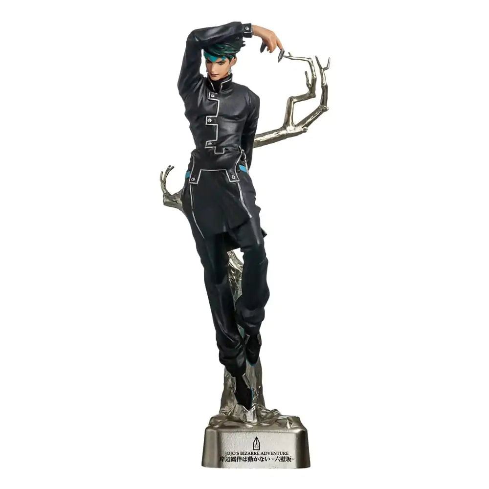 JoJo's Bizarre Adventure propiska s figurkou Rohan Kishibe Black Ver. 19 cm fotografii produktu