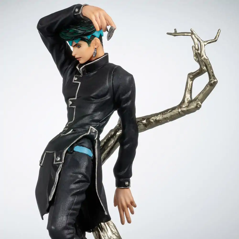 JoJo's Bizarre Adventure propiska s figurkou Rohan Kishibe Black Ver. 19 cm fotografii produktu