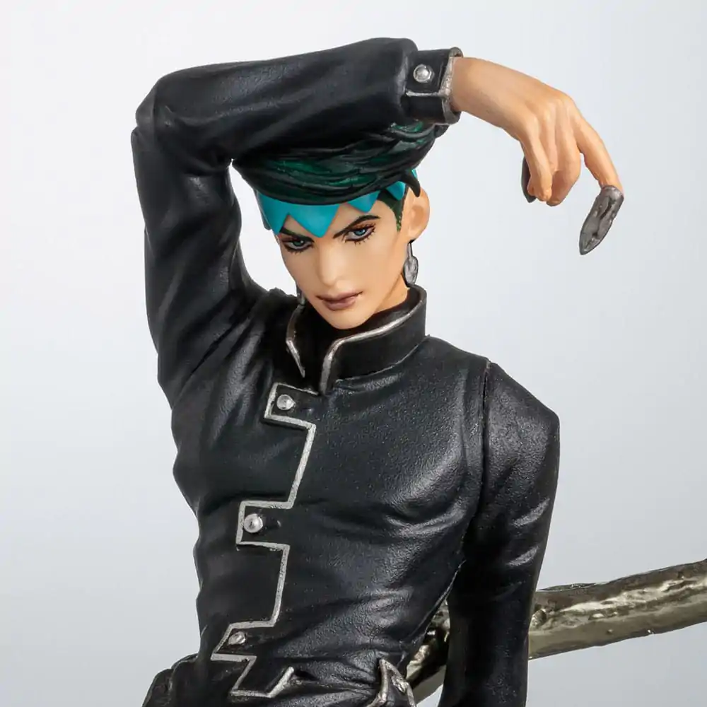 JoJo's Bizarre Adventure propiska s figurkou Rohan Kishibe Black Ver. 19 cm fotografii produktu