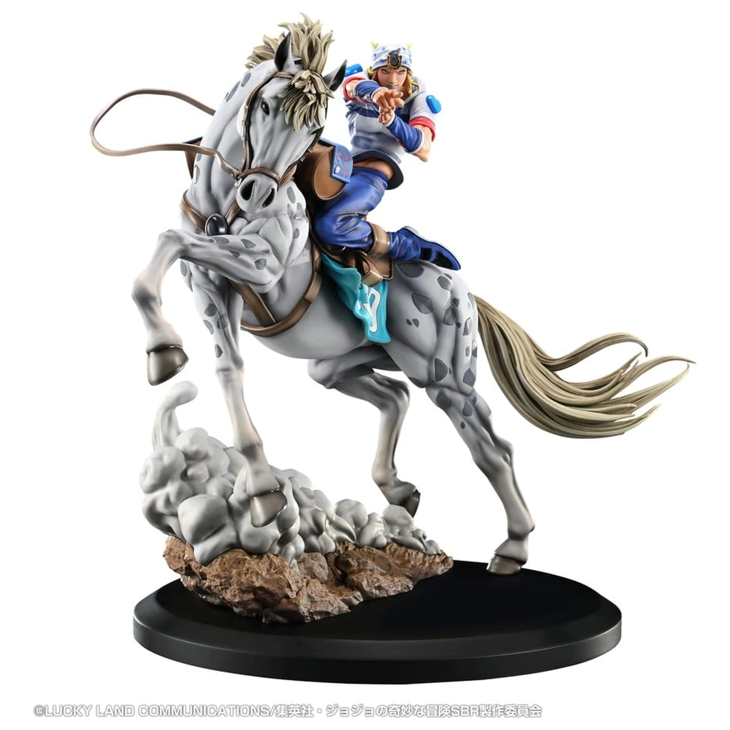 JoJo's Bizarre Adventure: Steel Ball Run Chozo Art Collection PVC figurka Johnny Joestar & Slow Dancer 30 cm fotografii produktu