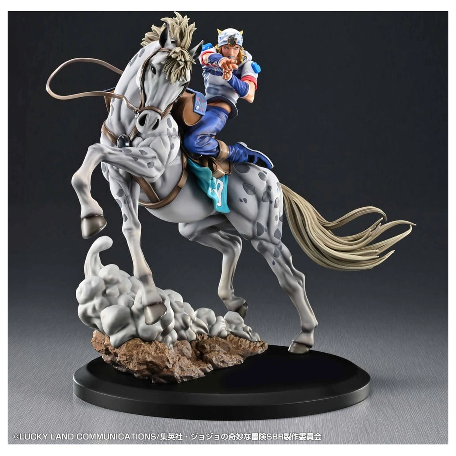 JoJo's Bizarre Adventure: Steel Ball Run Chozo Art Collection PVC figurka Johnny Joestar & Slow Dancer 30 cm fotografii produktu