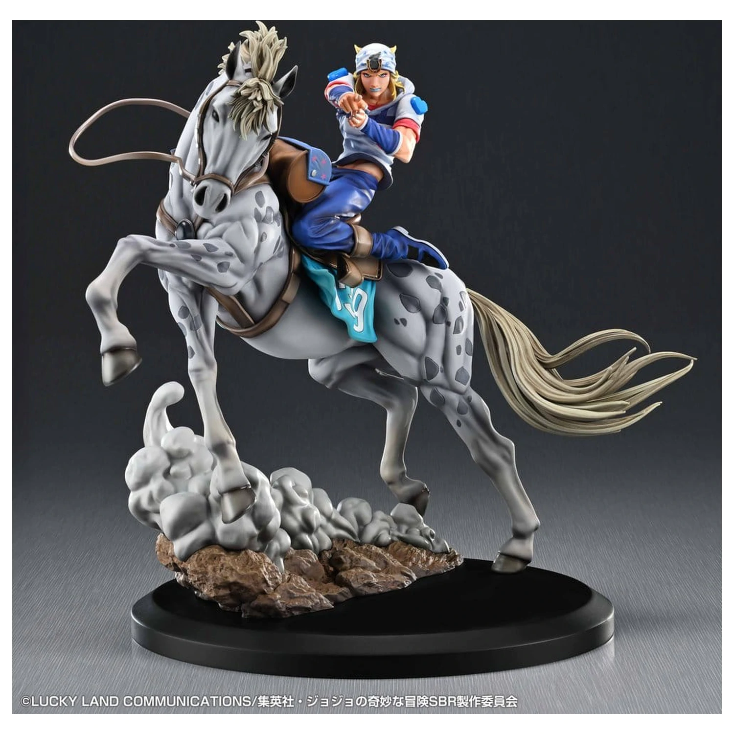 JoJo's Bizarre Adventure: Steel Ball Run Chozo Art Collection PVC figurka Johnny Joestar & Slow Dancer 30 cm fotografii produktu