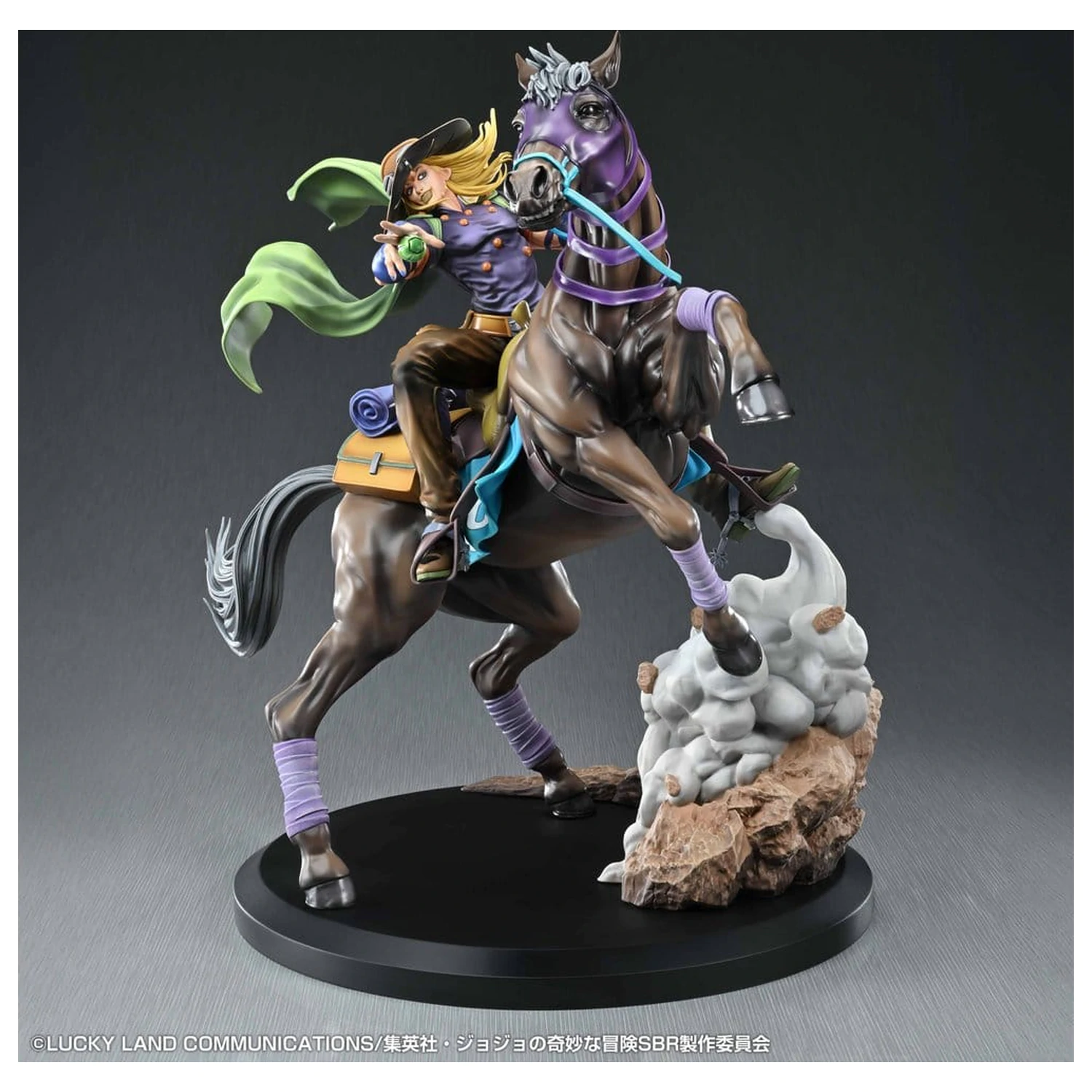 JoJo's Bizarre Adventure: Steel Ball Run figurka Gyro Zeppeli & Valkyrie 31 cm fotografii produktu