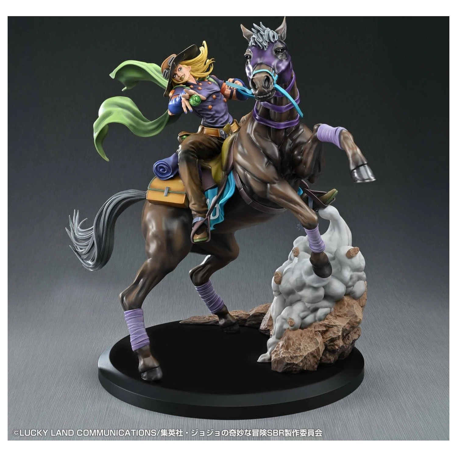JoJo's Bizarre Adventure: Steel Ball Run figurka Gyro Zeppeli & Valkyrie 31 cm fotografii produktu