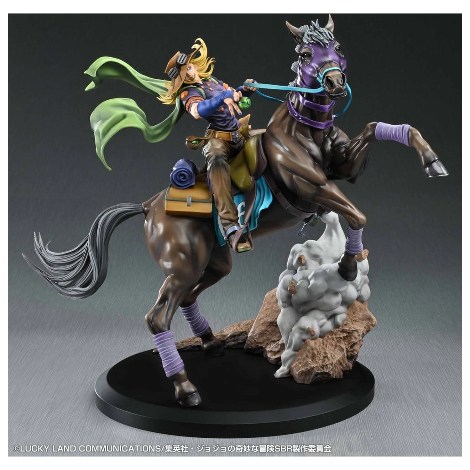 JoJo's Bizarre Adventure: Steel Ball Run figurka Gyro Zeppeli & Valkyrie 31 cm fotografii produktu