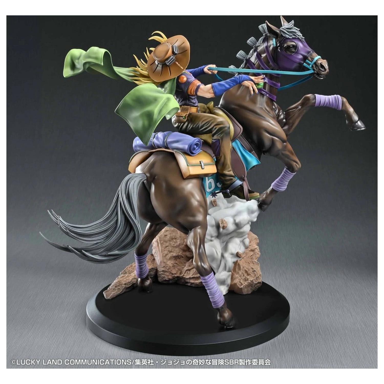 JoJo's Bizarre Adventure: Steel Ball Run figurka Gyro Zeppeli & Valkyrie 31 cm fotografii produktu