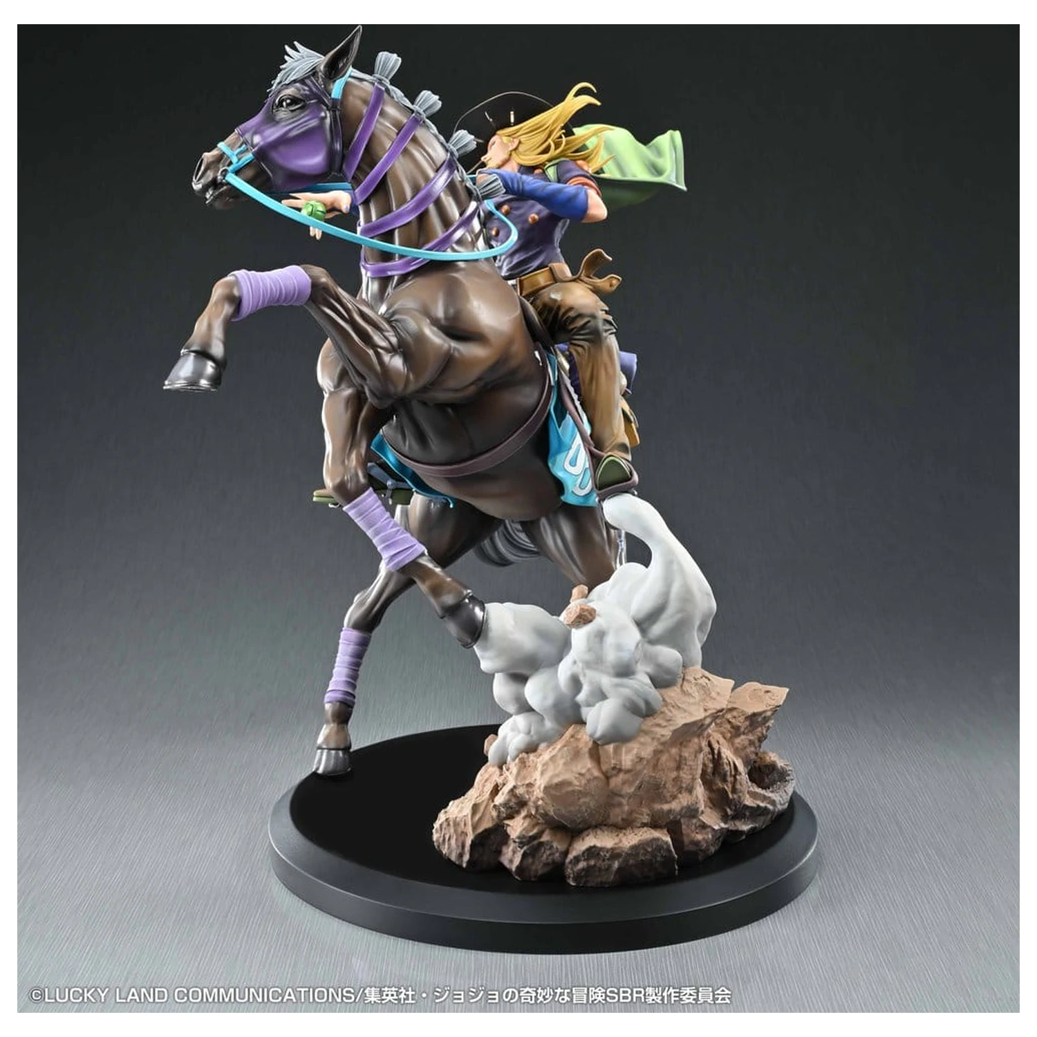 JoJo's Bizarre Adventure: Steel Ball Run figurka Gyro Zeppeli & Valkyrie 31 cm fotografii produktu