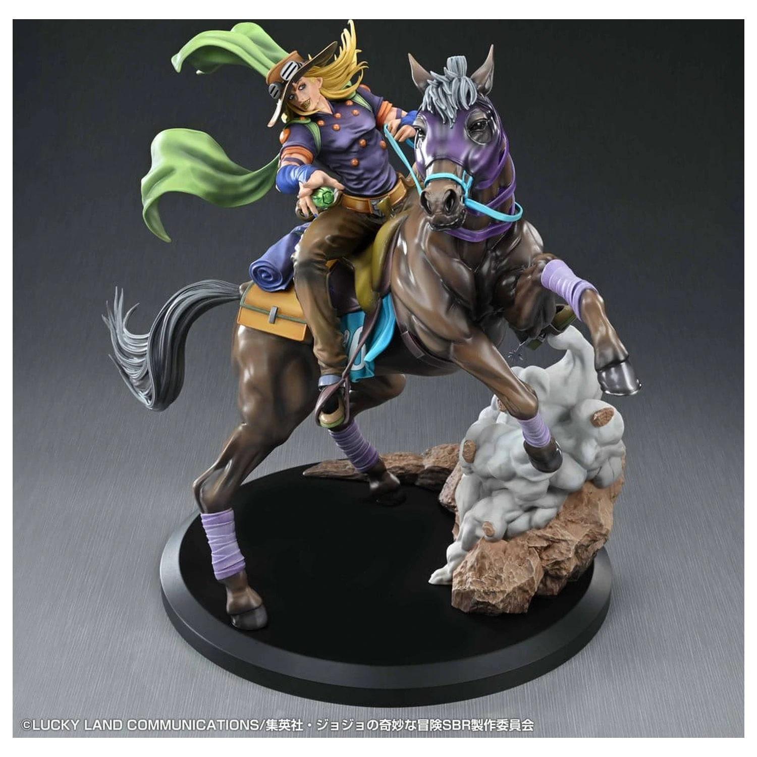 JoJo's Bizarre Adventure: Steel Ball Run figurka Gyro Zeppeli & Valkyrie 31 cm fotografii produktu