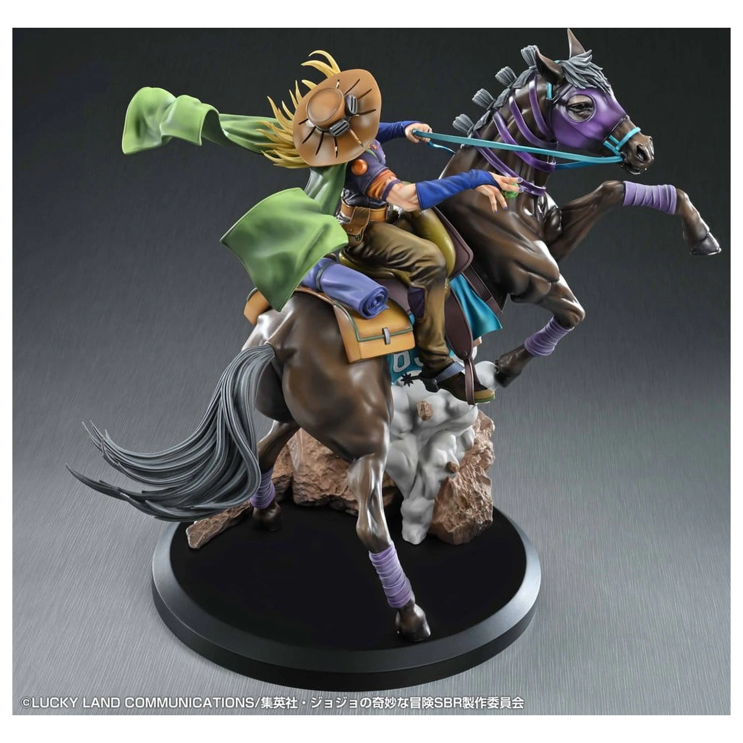 JoJo's Bizarre Adventure: Steel Ball Run figurka Gyro Zeppeli & Valkyrie 31 cm fotografii produktu